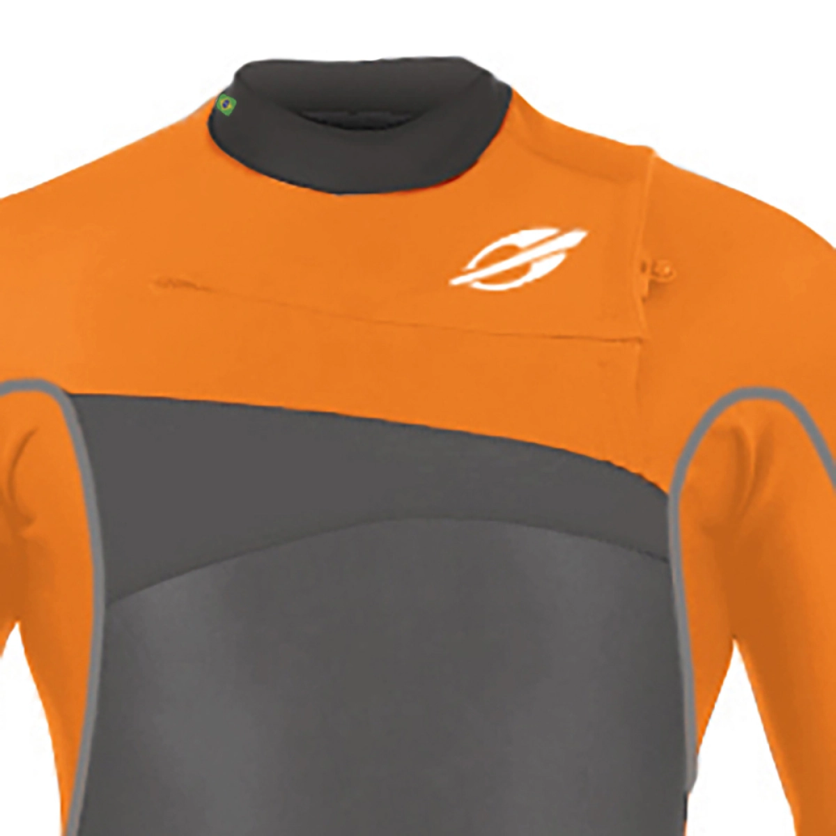 Long john manga longa chestzip 3.2mm flexxxa pro surfe Mormaii