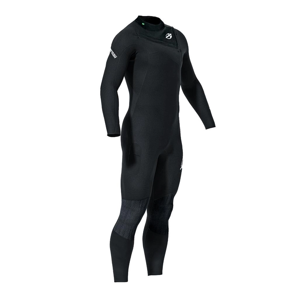 Long john manga longa chestzip 4-3mm masculino flexxxa pro surf