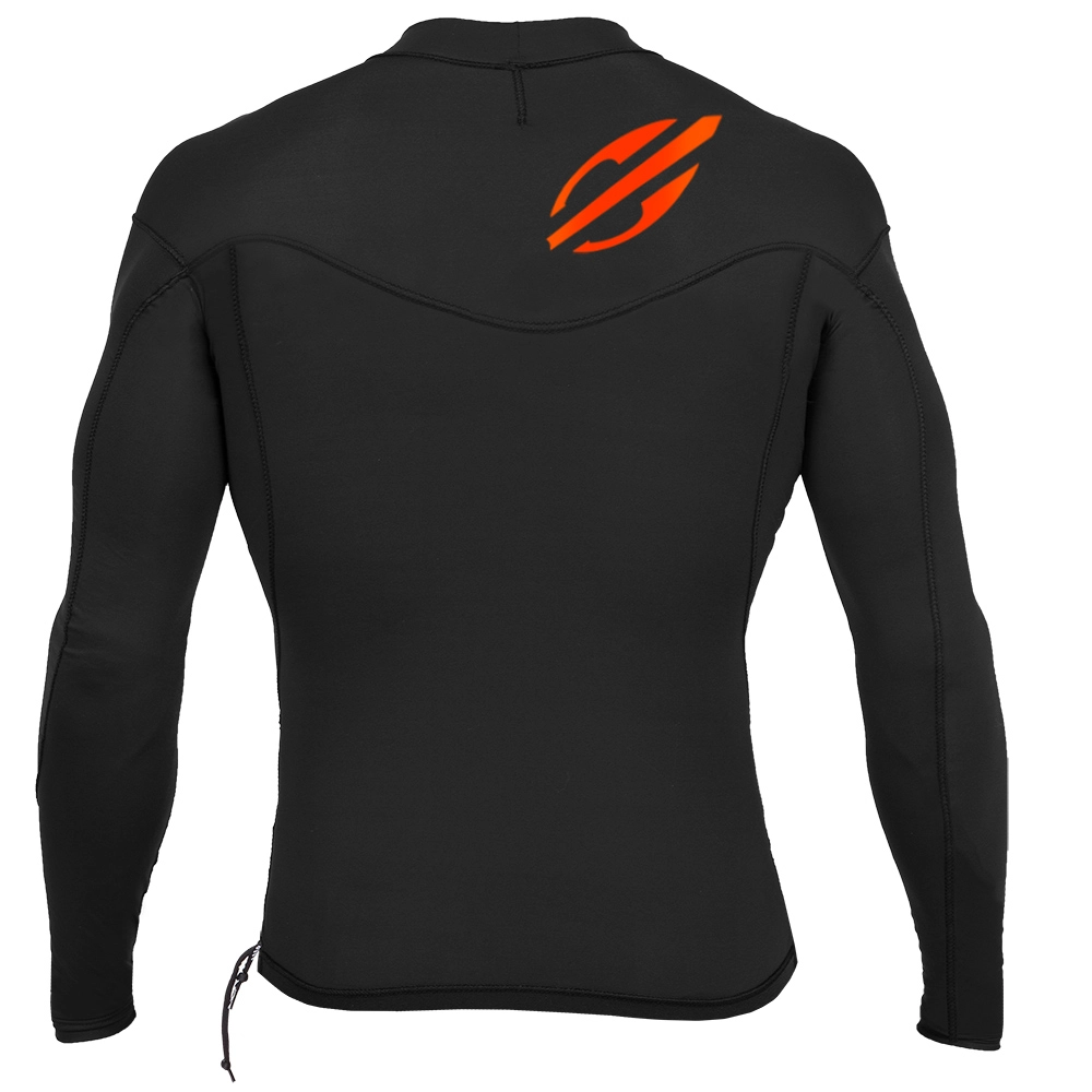 Jaqueta manga longa 1mm masculino flexxxa pro uvsuit 5a surf
