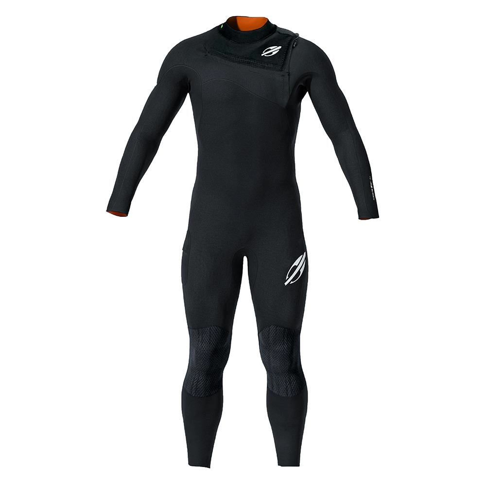 Long john manga longa chestzip 1mm masculino flexxxa pro surf