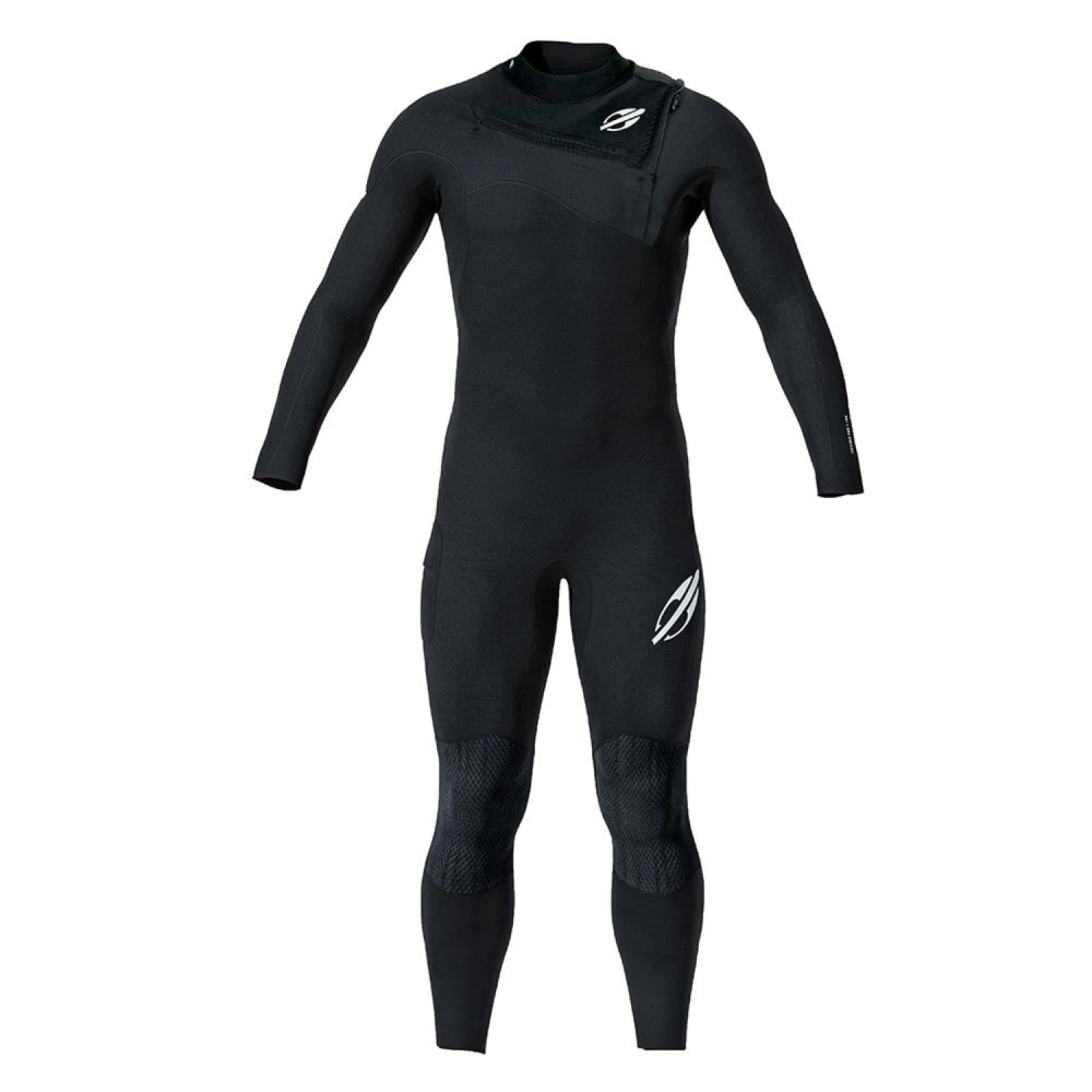 Long john manga longa chestzip 3-2mm masculino flexxxa pro surf