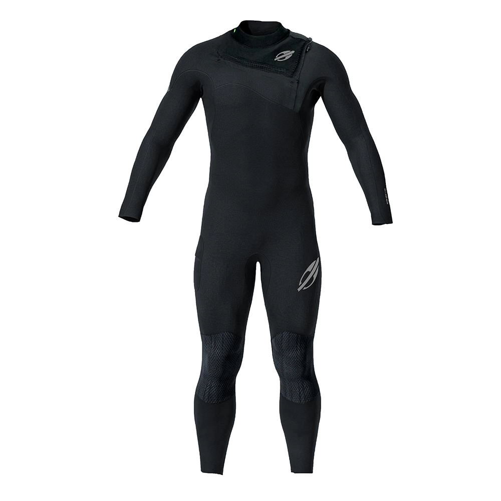 Long john manga longa chestzip 3-2mm masculino ultra skin surf