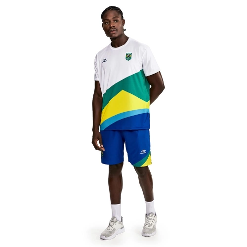 Camiseta masculina treino time brasil Mormaii