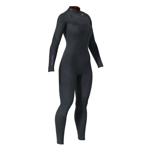 Long john manga longa chestzip 3-2mm feminino diva pro surf Mormaii