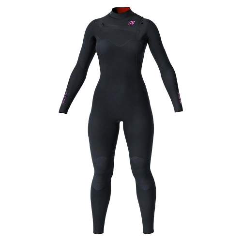 Long john manga longa chestzip 3-2mm feminino diva pro surf Mormaii