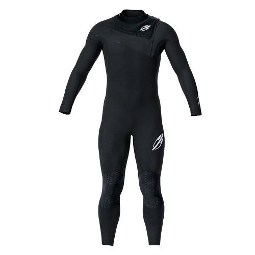 Long john manga longa chestzip 4-3mm masculino flexxxa pro surf
